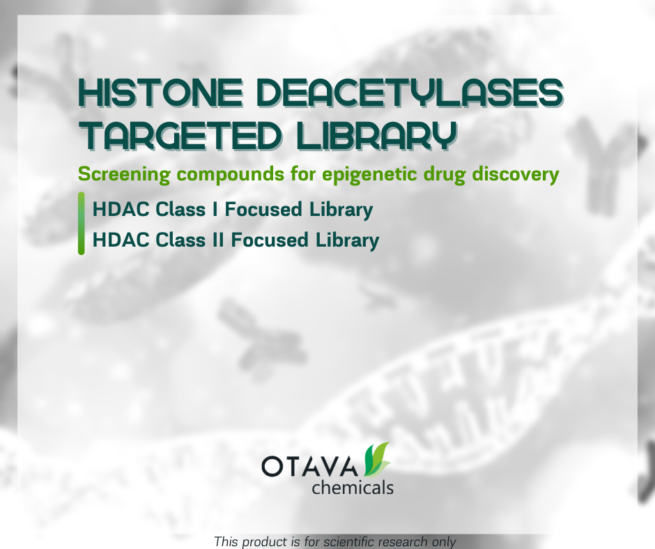 Histone Deacetylases (HDAC) Targeted Libraries. Screening compounds for epigenetic drug discovery.
